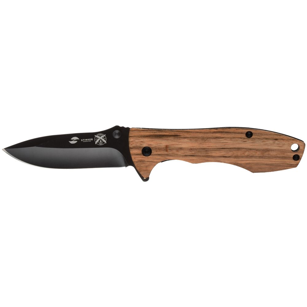 Складной нож Stinger 632ZW, эбеновое дерево