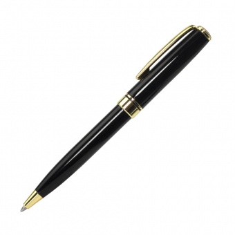 Шариковая ручка Tesoro, черная/позолота фото 