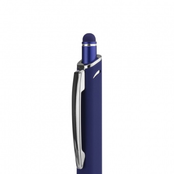 Шариковая ручка Quattro, синяя фото 