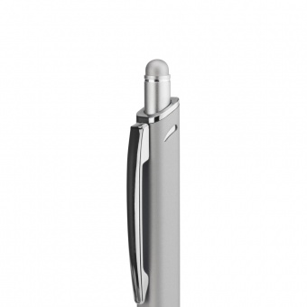 Шариковая ручка Quattro, серебряная фото 