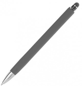 Шариковая ручка Quattro, серая фото 
