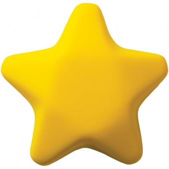 Антистресс «Звезда», желтый фото 