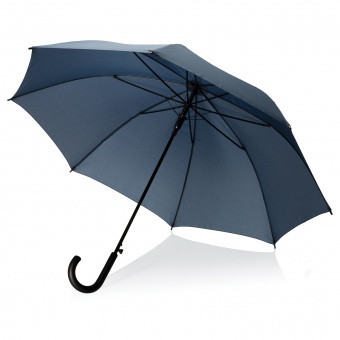 Автоматический зонт-трость, d115 см, темно-синий фото 