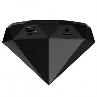 Беспроводная колонка diamondFever с аккумулятором 4000 мАч, черная фото 