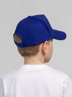 Бейсболка детская Standard Kids, синяя фото 
