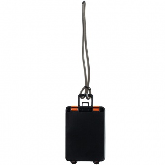 Бирка для багажа Trolley, оранжевая фото 
