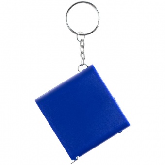 Брелок-фонарик с рулеткой Rule Tool, синий фото 