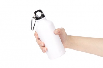 Бутылка для воды Funrun 400, белая фото 