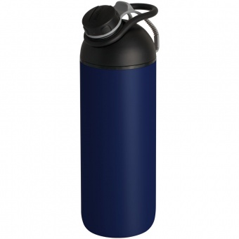 Бутылка для воды fixFlask, синяя фото 