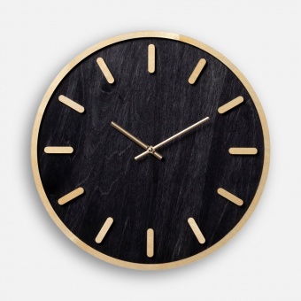 Часы Timefolio, черные фото 