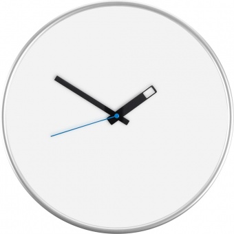 Часы настенные ChronoTop, с синей секундной стрелкой фото 