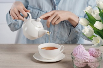 Чайный набор «Эгоист», белый фото 