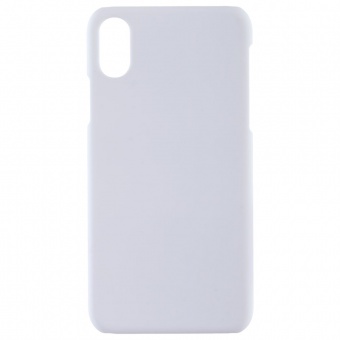 Чехол Exсellence для iPhone X, пластиковый, белый фото 