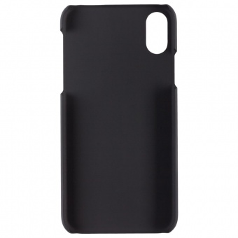 Чехол Exсellence для iPhone X, пластиковый, черный фото 