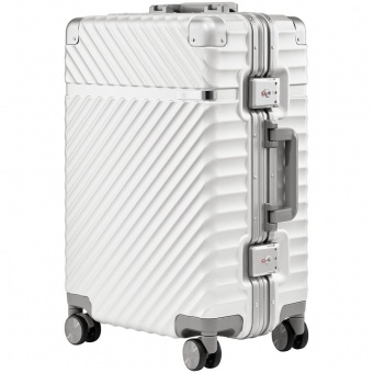 Чемодан Aluminum Frame PC Luggage V1, белый фото 