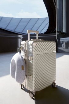 Чемодан Aluminum Frame PC Luggage V1, золотистый фото 