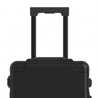 Чемодан Metal Luggage, черный фото 