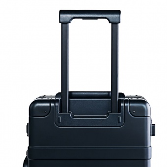 Чемодан Metal Luggage, черный фото 