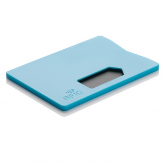 Держатель для карт RFID, синий фото 