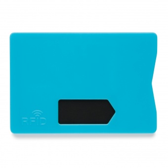 Держатель для карт RFID, синий фото 