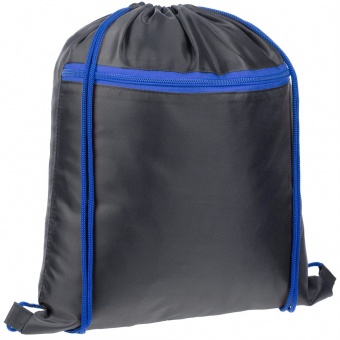 Детский рюкзак Novice, серый с синим фото 