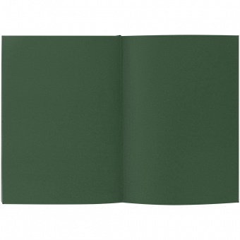 Ежедневник Flat, недатированный, зеленый фото 
