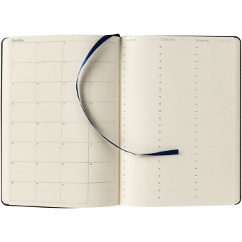 Ежедневник «Идеальное планирование», недатированный, синий фото 