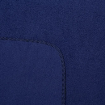 Флисовый плед Warm&Peace XL, синий фото 