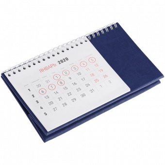 Календарь настольный Brand, синий фото 