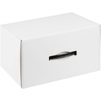 Коробка Matter High Light, белая с черной ручкой фото 