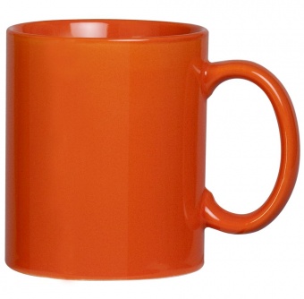 Кружка Promo, оранжевая фото 