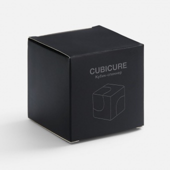 Кубик-спиннер Cubicure, черный фото 