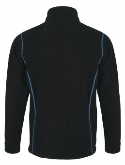 Куртка мужская Nova Men 200, черная с ярко-голубым фото 6