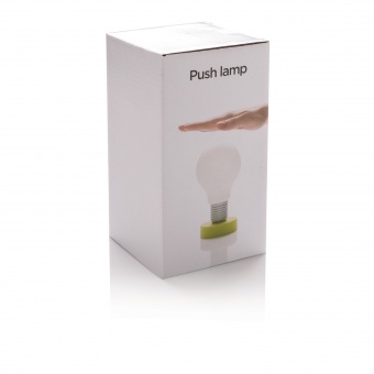 Лампа Push, зеленый фото 