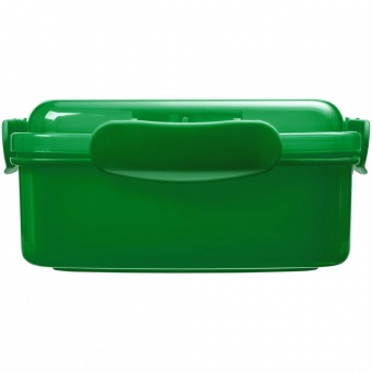 Ланчбокс Cube, зеленый фото 