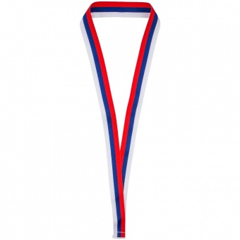 Лента для медали с пряжкой Ribbon, триколор фото 