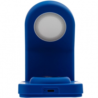 Зарядная станция с подсветкой Cooper Duo, синяя фото 