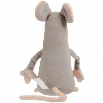 Мягкая игрушка «Мышонок Dude», серо-розовый фото 