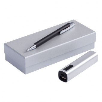 Набор Snooper: аккумулятор и ручка , серебристый фото 