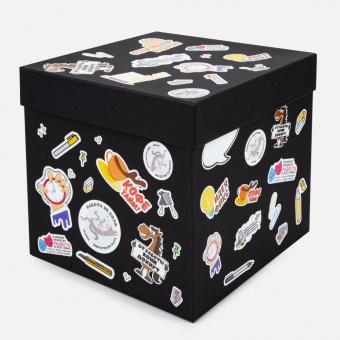 Наклейки бумажные Sticker Pack на заказ, L фото 