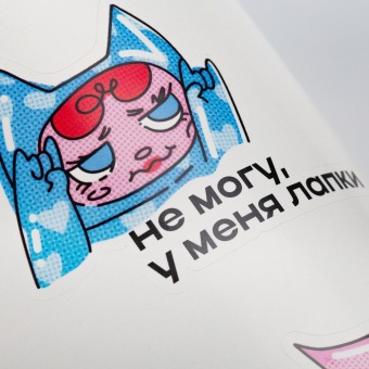 Наклейки бумажные Sticker Pack на заказ, M фото 