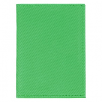 Обложка для паспорта Twill, зеленая фото 