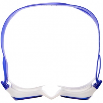 Очки для плавания Swimatic, синие с белым фото 