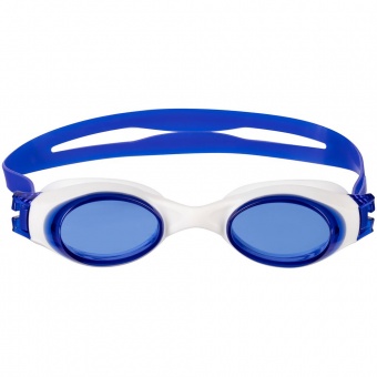 Очки для плавания Swimatic, синие с белым фото 