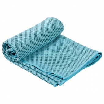 Охлаждающее полотенце Weddell, голубое фото 