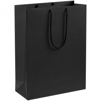 Пакет бумажный Porta XL, черный фото 
