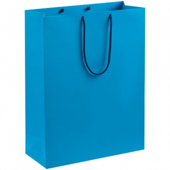 Пакет бумажный Porta XL, голубой фото 
