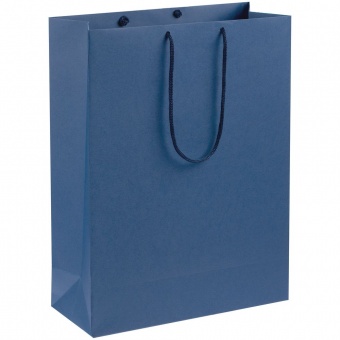 Пакет бумажный Porta XL, синий фото 