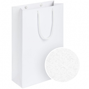 Пакет бумажный Eco Style, белый фото 