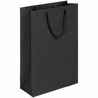 Пакет бумажный Eco Style, черный фото 